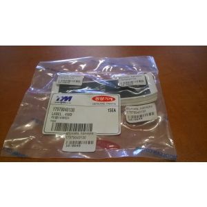 LABEL , 4WD / Etykieta, naklejka 17979040130