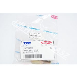 ELBOW , PF3/8 PF1/2 / Kolano PF3/8 PF1/2 17407362300