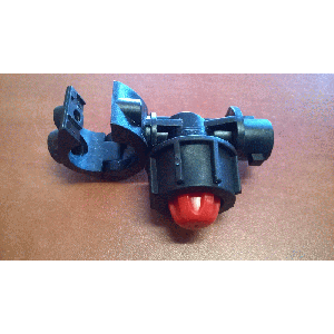 Głowica roz. 1 drożna 1/2 7mm zawias TE-8234005