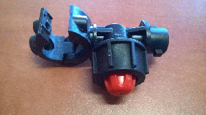 Głowica roz. 1 drożna 1/2 7mm zawias TE-8234005