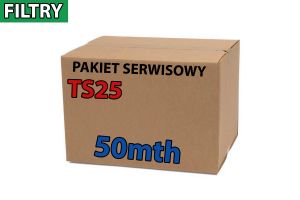 TS25 (bez kabiny) - 50mth (pakiet filtrów)