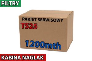 TS25 (kabina Naglak) - 1200mth (pakiet filtrów)