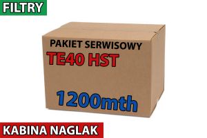 TE40HST (Kabina Naglak)- 1200mth (pakiet filtrów)