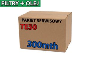 TE50 (KABINA FABRYCZNA) - 300mth (pakiet filtrów i oleju)