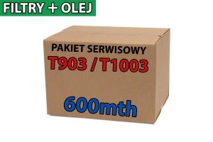 T903/T1003 (KABINA FABRYCZNA) - 600mth (pakiet filtrów i oleju)